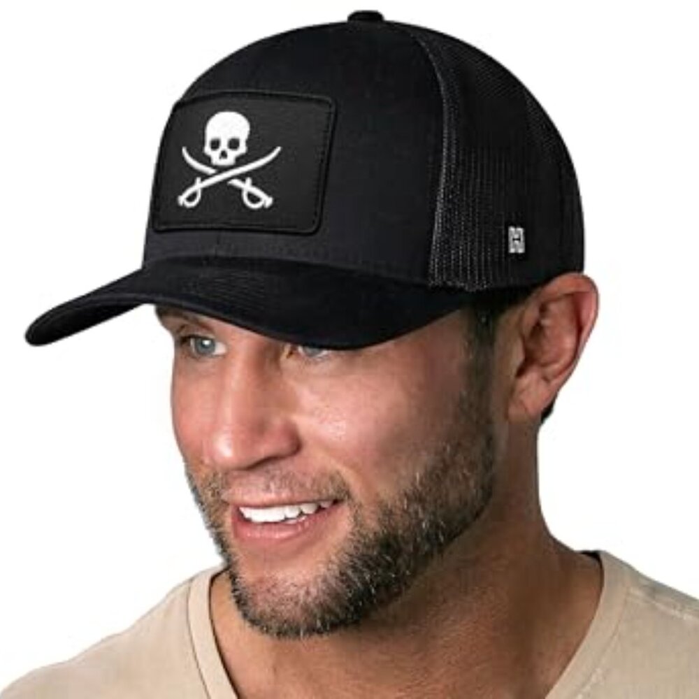 Trucker Hat Mesh Snapback Adjustable Baseball Cap… - image 4